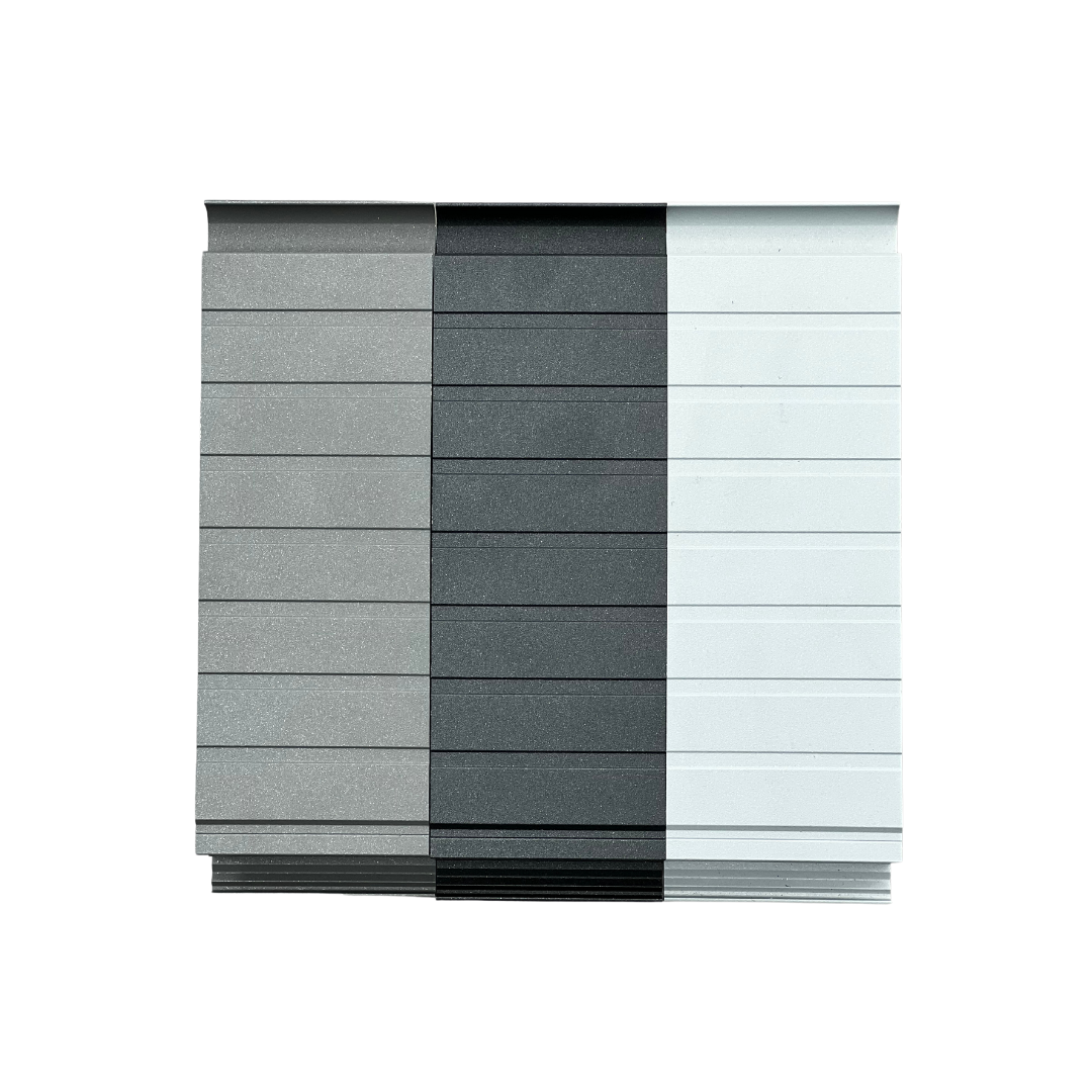 Bodendielen Aluminium - Musterbox